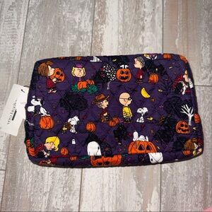 Vera Bradley Peanuts Snoopy Halloween Cosmetic Makeup Bag Pouch NWT